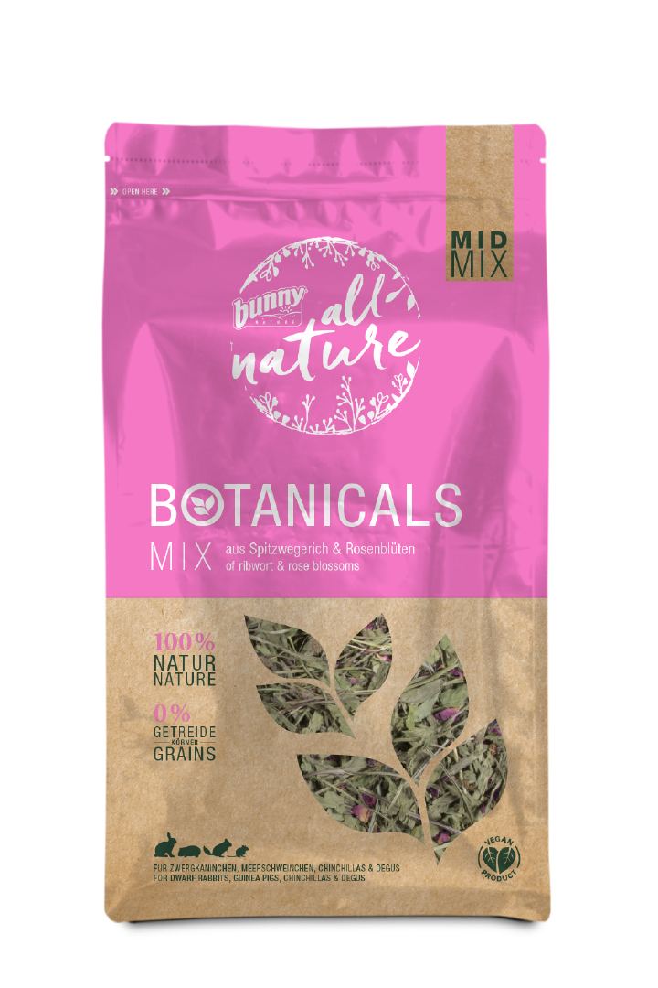 bunny Botanicals MIX Spitzwegerich + Rosenblüten